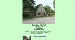 Desktop Screenshot of morriltonrvpark.com